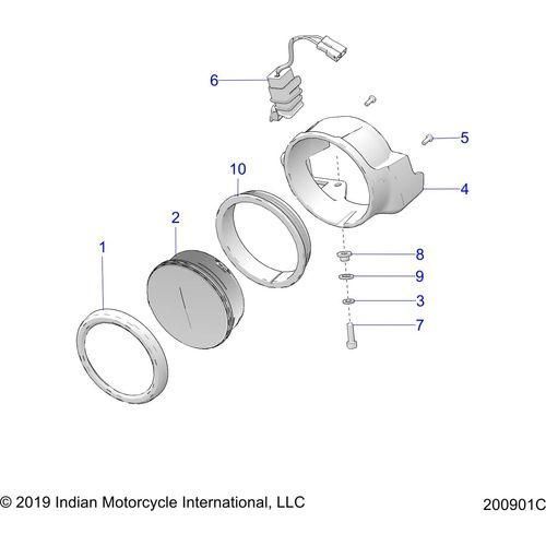 Electrical, Instrumentation - 2020 Indian Ftr 1200 Rally Schematic-24456 OEM Schematic