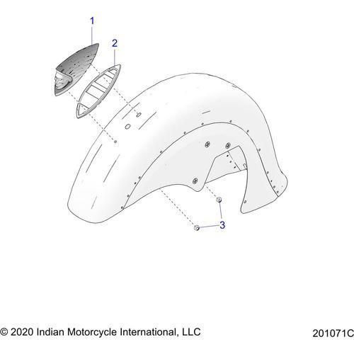 Electrical, Light, Headdress All Options - 2021 Indian Chief Vintage Premium 116 Schematic-23362 OEM Schematic