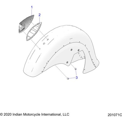 Electrical, Light, Headdress N21tvdcaa/N21tvdca All Options - 2021 Indian Chief Vintage Dark Horse 111 Schematic-23575 OEM Schematic