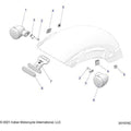 Electrical, Rear Turn Signals And Reflector All Options - 2022 Indian Scout Rogue