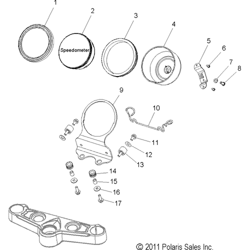 Electrical, Speedometer - 2017 Victory High Ball All Options Schematic 209 OEM Schematic