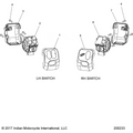 Electrical, Switch Controls, Lh/Rh N21tvdca All Options - 2021 Indian Chief Vintage Dark Horse 111