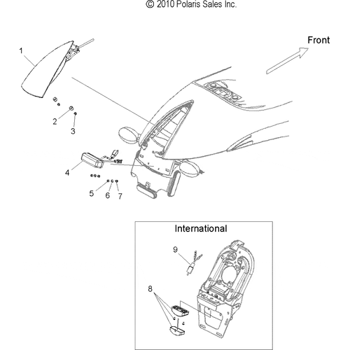 Electrical, Taillight And License Plate Light - 2012 Victory Hammer S/8 Ball All Options - V12Hs36/Ha36 Schematic 3154 OEM Schematic