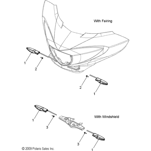 Electrical, Turn Signal, Front - 2010 Victory Cross Country/Cross Roads All Options - V10Db36Da/Eb36Da Schematic 3894 OEM Schematic