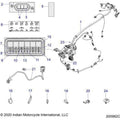 Electrical, Wire Harness 2 All Options - 2021 Indian Chieftain Standard 111
