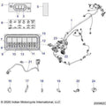 Electrical, Wire Harness 2 All Options - 2021 Indian Roadmaster Dark Horse