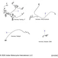 Electrical, Wire Harness All Options - 2021 Indian Chieftain Standard 116