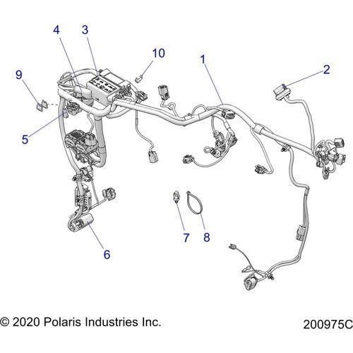 Electrical, Wire Harness All Options - 2022 Indian Scout Bobber Sixty Schematic-20625 OEM Schematic
