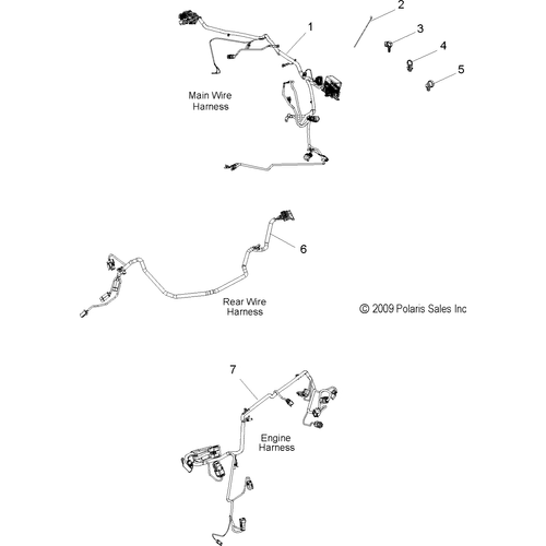 Electrical, Wire Harnesses - 2010 Victory Hammer/Sport/8 Ball All Options - V10Hb36Dd/Hs36Dc/Bb26Da Schematic 3954 OEM Schematic
