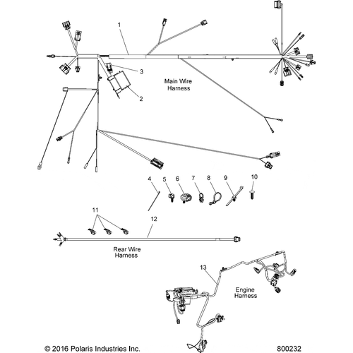 Electrical, Wire Harnesses - 2017 Victory Judge Intl Schematic 269 OEM Schematic