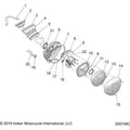 Engine, Air Intake System All Options - 2021 Indian Springfield 116