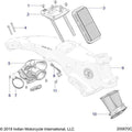 Engine, Air Intake System All Options - 2022 Indian Pursuit Limited / Limited Premium