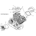 Engine, Cam And Valve Covers - 2002 Victory Deluxe Touring Cruiser All Options - V02Td16