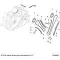 Engine, Cam Chain & Sprockets All Options - 2022 Indian Pursuit Dark Horse / Dark Horse Premium