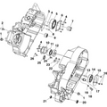 Engine, Crankcase Bearings - 1999 Victory Standard Cruiser - V99Cb15Db