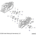 Engine, Crankcase Bearings All Options - 2022 Indian Roadmaster Premium
