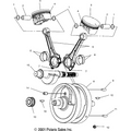 Engine, Crankshaft - 2001 Victory Deluxe Cruiser - V01Cd15Ci