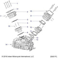 Engine, Cylinder And Cylinder Head Mntg - 2020 Indian Ftr 1200