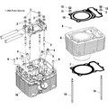 Engine, Cylinder And Head - 2001 Victory Deluxe Cruiser - V01Cd15Dh