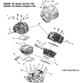 Engine, Cylinder And Head - 2007 Victory Vegas/Vegas 8 Ball All Options - V07Ab26/Gb26