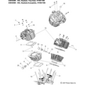 Engine, Cylinder And Head - 2013 Victory Vision/Aness All Options - V13Sw36/Aw36