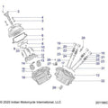 Engine, Cylinder Head Asm - 2022 Indian Ftr 1200