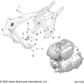 Engine, Engine Mounting All Options - 2022 Indian Springfield 111