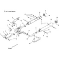 Engine, Exhaust - 2008 Victory Vision All Options - V08Sb36/Sd36
