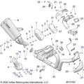 Engine, Exhaust Asm - 2022 Indian Ftr 1200 Carbon