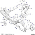 Engine, Exhaust Asm Akrapovic N19rts25 - 2019 Indian Ftr 1200