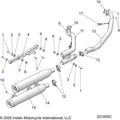 Engine, Exhaust Asm. Intl N22mtg00/Mth00 (Intl Only) (201005C) - 2022 Indian Scout Bobber/Bobber Twenty Mt