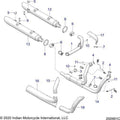 Engine, Exhaust N21tjdbb - 2021 Indian Springfield Dark Horse