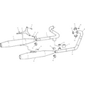 Engine, Exhaust System - 2000 Victory Special Edition - V00Cb15Dcs