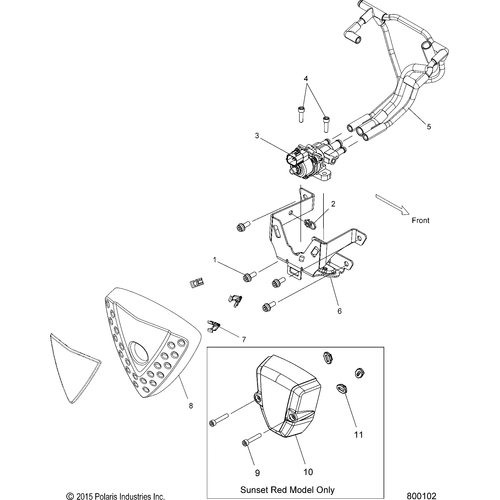 Engine, Idle Air Control - 2016 Victory Vegas All Options Schematic 1120 OEM Schematic