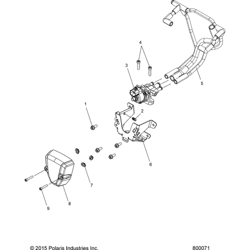 Engine, Idle Air Control - 2017 Victory Magnum/Magnum X-1 All Options Schematic 347 OEM Schematic