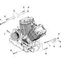 Engine, Mounting - 1999 Victory Standard Cruiser - V99Cb15Db