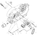 Engine, Oil Pump Mounting - 2000 Victory Special Edition - V00Cb15Dcs