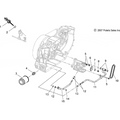 Engine, Oil Pump Mounting And Dipstick - 2009 Victory Vegas/Vegas 8 Ball/Vegas Low All Options - V09Ab26/Gb26/Lb26