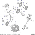 Engine, Piston & Crankshaft All Options - 2021 Indian Chief Vintage Premium 116