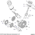 Engine, Piston & Crankshaft All Options - 2022 Indian Challenger Dark Horse
