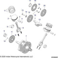 Engine, Piston & Crankshaft All Options - 2022 Indian Springfield 116