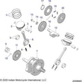 Engine, Piston & Crankshaft All Options - 2022 Indian Super Chief 111