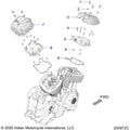 Engine, Rocker Covers All Options - 2022 Indian Springfield 111
