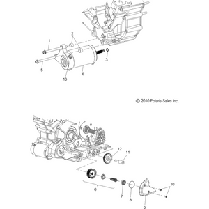 Engine, Starting System - 2012 Victory Vegas/8 Ball/Zness All