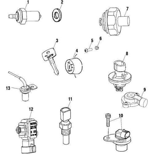 Engine Temperature Sensor by Polaris 4040076 Engine Temperature Sensor