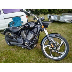 Exhaust Hot Rod 2 1 Black by Trask TM 3034BK