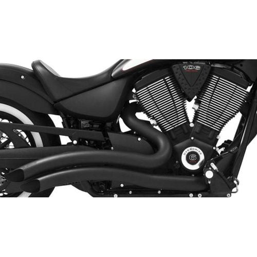 Exhaust Radius Black Sharp Curve for Victory Freedom Performance