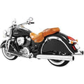Exhaust Slip-On Eagle Chrome W/Chrome Tip 4" by Freedom Performance