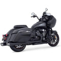 Exhaust Slip-On Racing 4" Black W/Black End Caps by Freedom Performance