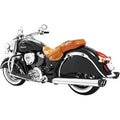 Exhaust Slip-On Racing Chrome W/Black Tip 4" by Freedom Performance